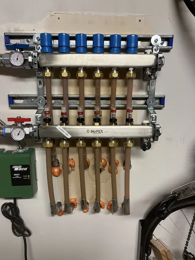 Plumber performing Leak Detection at a residential property in Clayton